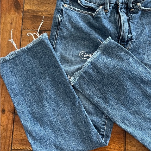 Good American blue denim jeans size 6/28 high - Picture 2 of 14